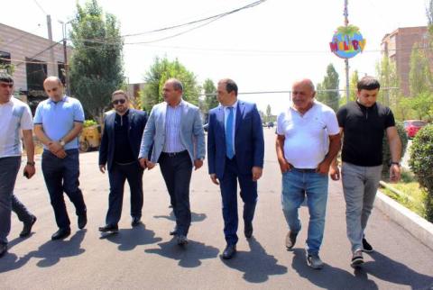 Աբովյանում 1,5 կմ երկարությամբ Հատիսի պողոտան ամբողջությամբ հիմնանորոգվում է