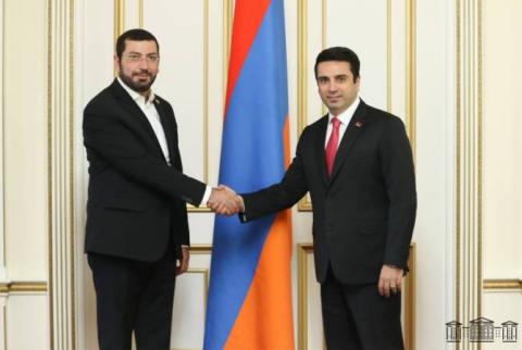 Օրենսդիր մարմնի ղեկավարը հետաքրքրվել է Հայաստանում ապրող եղբայրական եզդի համայնքի խնդիրներով. Ալեն Սիմոնյանն ու Ռուստամ Բաքոյանը հանդիպել են