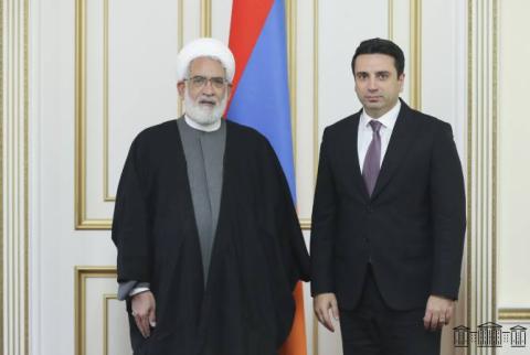 For Iran, its own and its neighbor’s security are interconnected – Prosecutor General of Iran meets with Alen Simonyan