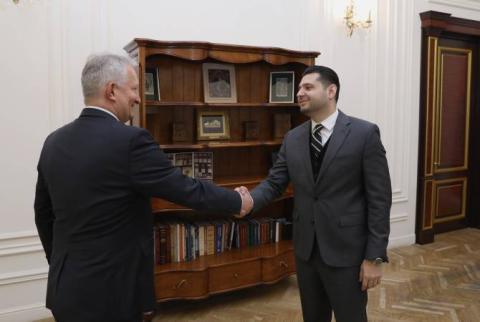 Armenian deputy PM, German Ambassador discuss issues of bilateral interest