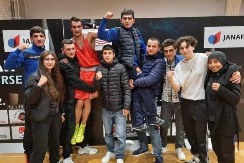 Armenian boxers return with 2 silver, 1 bronze from U22 European Championship
