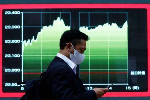 Asian Stocks down - 25-04-22
