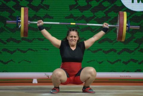 European Weightlifting Championships: Armenia’s Tatev Hakobyan wins bronze in snatch