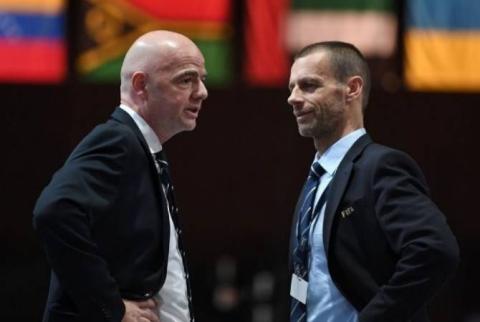 FIFA and UEFA Presidents to visit Armenia