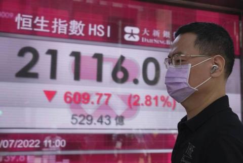 Asian Stocks up - 11-07-22