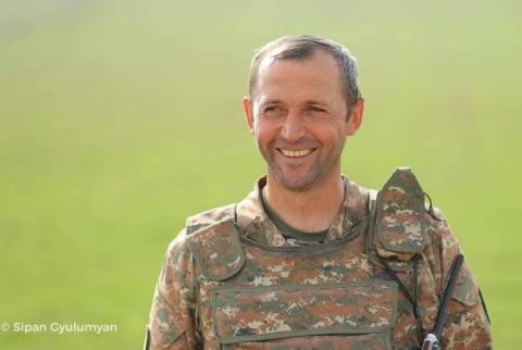 National Hero title recipient, war veteran Colonel Garegin Poghosyan appointed Commander of 2nd Army Corps
