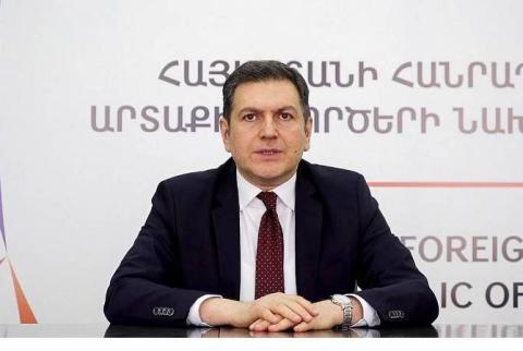 Armenian Deputy FM presents the vision of Armenia on the future of the Eastern Partnership at the Euronest session