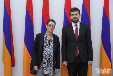 Khandanyan thanks the French Foreign Ministry for the statement regarding Azerbaijan's provocation
