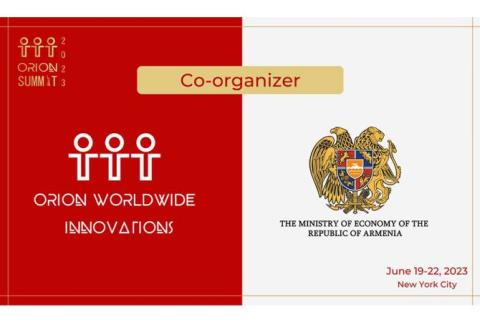 Orion Worldwide Innovations will cooperate with the Ministry of Economy of Armenia to organize the Orion Summit 2023