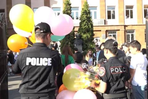 Ոստիկանությունը Սեպտեմբերի 1-ի կապակցությամբ իրականացրել է ուժեղացված ծառայություն