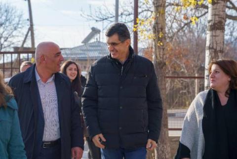 A solar plant in Rind settlement was launched as a result of the cooperation between Ucom and SunChild NGO