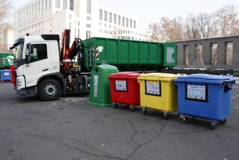 930 նոր թափոնաման ու 2 հատուկ մեքենա. Երևանում թափոնների տեսակավորման և վերամշակման ծրագիրն ընդլայնվում է