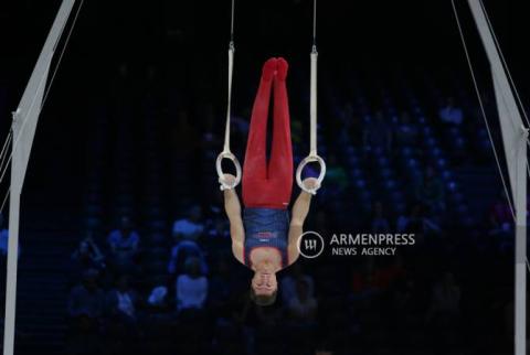Armenian gymnasts Artur Avetisyan, Vahagn Davtyan enter World Cup finals