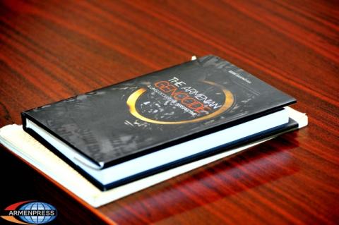 «Հայոց ցեղասպանությունը. լեզվաճանաչողական մեկնակետ»
(The Armenian Genocide: A Linguocognitive Perspective)
վերտառությամբ գրքի շնորհանդեսը