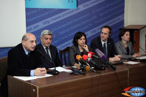 Презентация по теме «Социальный портрет Армении и
бедность: обобщенные результаты исследований
домашних хозяйств в 2014г.»