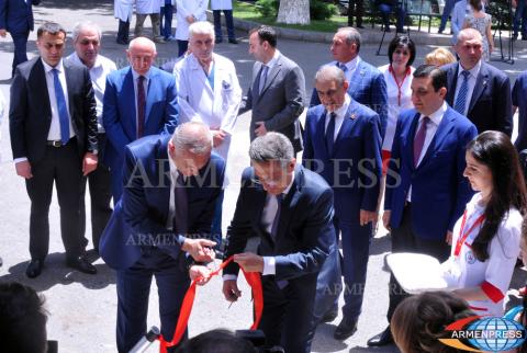 Hematology unit inaugurated in Heratsi #1 hospital complex in
Yerevan, Armenia