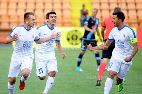 Pyunik - Slovan 1:4 - first football match of Europa League
qualifiers