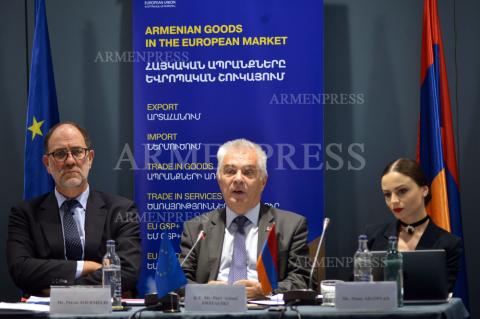 Հայաստանի Հանրապետություն-Եվրոպական միություն
առևտրի հարցերով գործընկերության կոմիտեի առաջին
նիստը