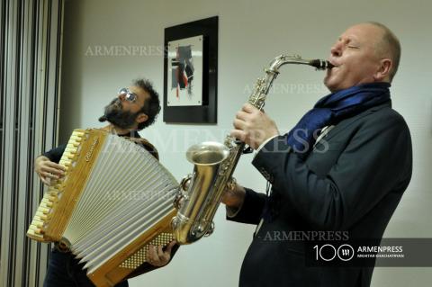 Ֆեդերիկո Մոնդելչիի, Սիմոնե Զանկինիի, Վահան
Մարտիրոսյանի և Նորայր Նազարյանի ասուլիսը