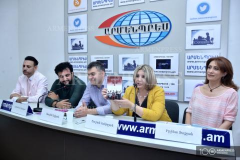 Пресс-конференция, посвященная благотворительному
концерту, проводимому в рамках программы «Сохраним
армянские границы духовно крепкими»