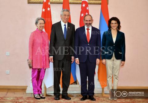 Премьер-министр Армении принял премьер-министра
Сингапура Ли Сянь Лунa