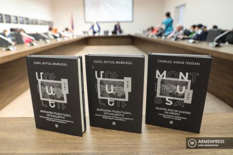 Charles-Diran Tekeian's "Four-Year War in the East, the French-
Armenian partnership during the war" memoir presentation