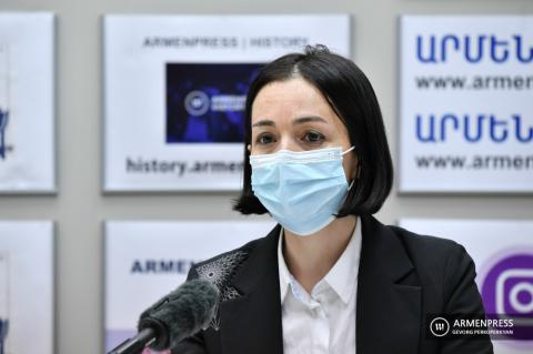 Пресс-конференция заместителя министра образования,
науки, культуры и спорта Жанны Андреасян