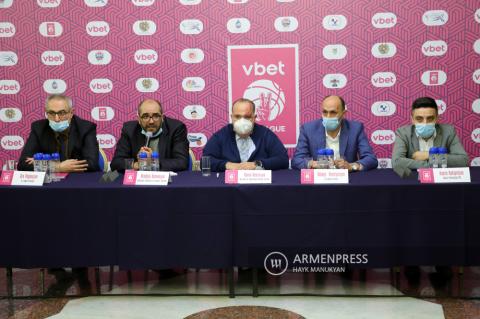 Հայաստանի բասկետբոլի A-League-ի 2021/2022
մրցաշրջանին նվիրված մամուլի ասուլիսը
