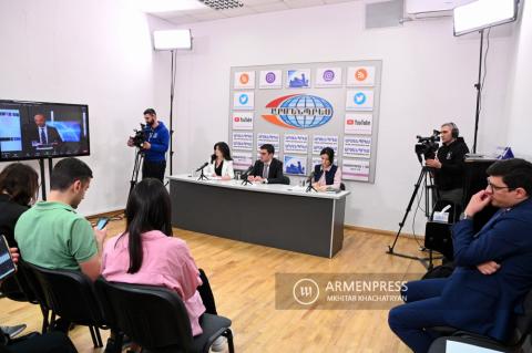 Press conference on Azerbaijan's 100-day blockade of
Nagorno Karabakh