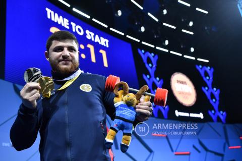 Yerevan 2023 EWF European Weightlifting Championships:
89kg men's competition