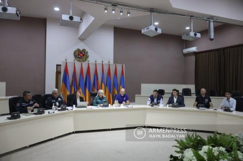 Пресс-конференция, посвященная началу масштабных
учений «HOPE 2023»