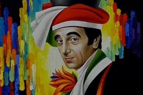 100 ստեղծագործություն՝ նվիրված Շառլ Ազնավուրին․ Երևանում բացվեց «Լա Բոհեմ» ցուցահանդեսը