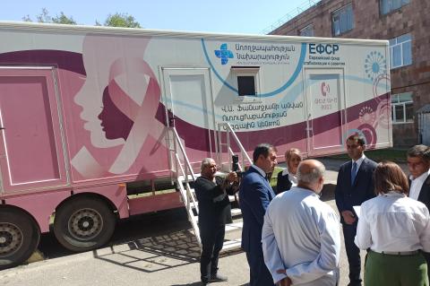 Գեղարքունիքի մարզում 2024-ին շարժական մամոգրաֆով իրականացվող սքրինինգային հետազոտությունից օգտվել է 4166 շահառու