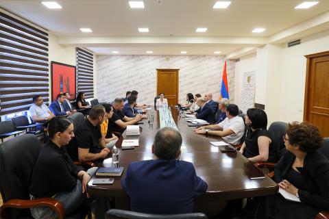 ԿԳՄՍ նախարարի գլխավորությամբ կայացել է մարզական միջազգային մրցաշարերի կազմակերպման աշխատանքները համակարգող միջգերատեսչական հանձնաժողովի նիստ