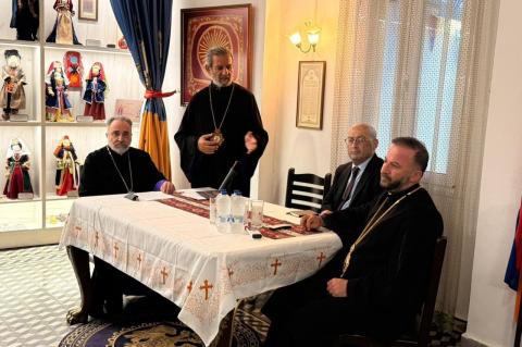 Հերակլիոնի Սուրբ Հովհաննես Կարապետ եկեղեցու սրահում անցկացվել է «Նիկիայի Առաջին տիեզերական ժողովը Հայ եկեղեցում» թեմայով միջոցառում
