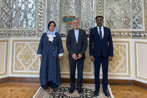 თეირანში გაიმართა სომხეთის, ირანისა და ინდოეთის საგარეო უწყებების რეგიონული დეპარტამენტების ხელმძღვანელთა შეხვედრა