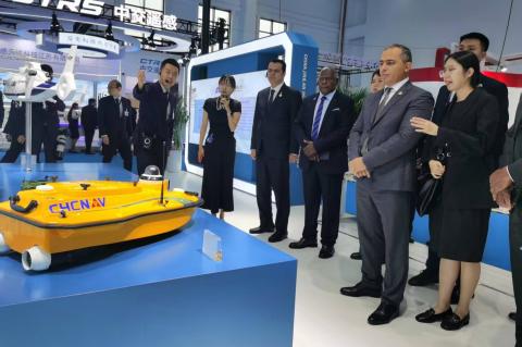 Le président du Comité d’enquête d’Arménie a participé en Chine à une exposition des technologies de sécurité publique