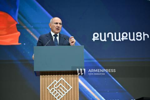 Discours de Nikol Pashinyan à la conférence du parti « Contrat civil »