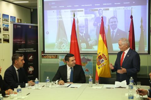 Alen Simonyan a rencontré la direction de la Fondation FESEI pour la recherche stratégique et internationale