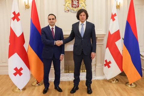 Le maire d'Erevan a rencontré le Premier ministre géorgien à Tbilissi