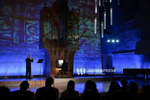 Le Festival international de musique d’orgue dédié à Vahagn Stamboltsyan a débuté par un concert consacré à Komitas