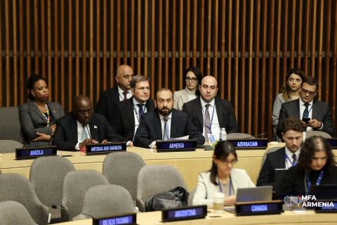 Le développement durable est impossible sans la paix : le ministre arménien des Affaires étrangères est intervenu à la réunion ministérielle du G20