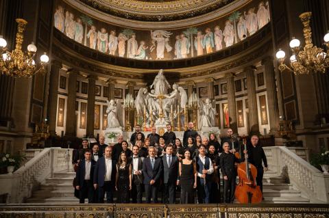 Pour la première fois, l’Orchestre de chambre national d’Arménie s’est produit en concert à l’église de la Madeleine à Paris