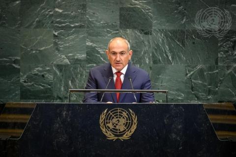 Discours du Premier ministre Pachinian à la 80ᵉ session de l’Assemblée générale de l’ONU