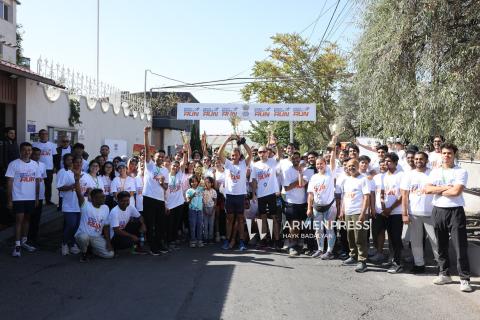 À l’initiative de l’ambassade de l’Inde, une course intitulée « Viksit Bharat Run 2025 » s’est tenue à Erevan