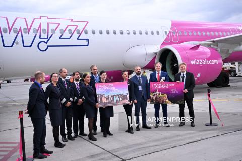 La base de la compagnie aérienne Wizz Air a été officiellement inaugurée en Arménie