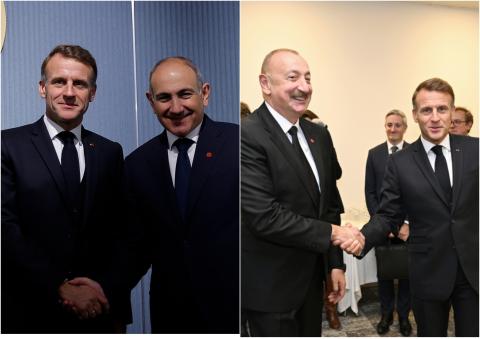 საფრანგეთის პრეზიდენტი ელოდება სომხეთსა და აზერბაიჯანს შორის მშვიდობის შეთანხმების სწრაფ ხელმოწერას