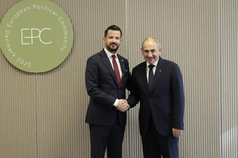 ნიკოლ ფაშინიანმა და ჟაკოვ მილატოვიჩმა სომხეთსა და მონტენეგროს შორის თანამშრომლობის განვითარების საკითხები განიხილეს