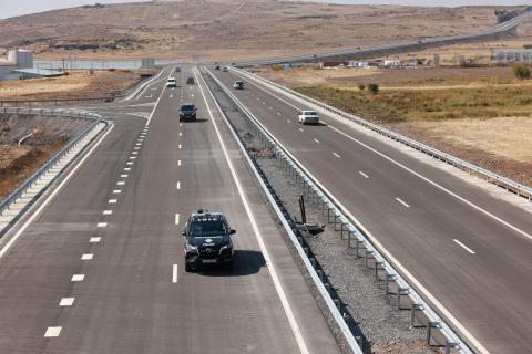 Сдан в эксплуатацию 8-километровый участок дороги «Север-Юг»