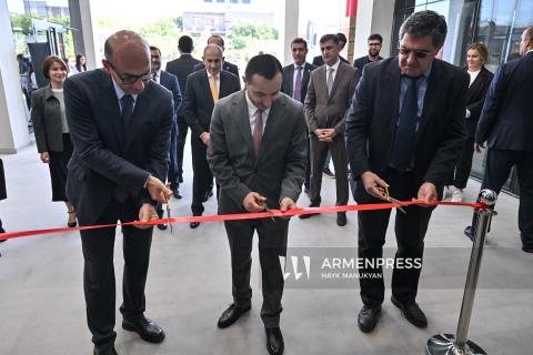 La cérémonie d’inauguration du bâtiment de l’Accélérateur d’affaires de la Cité de l’ingénierie a eu lieu